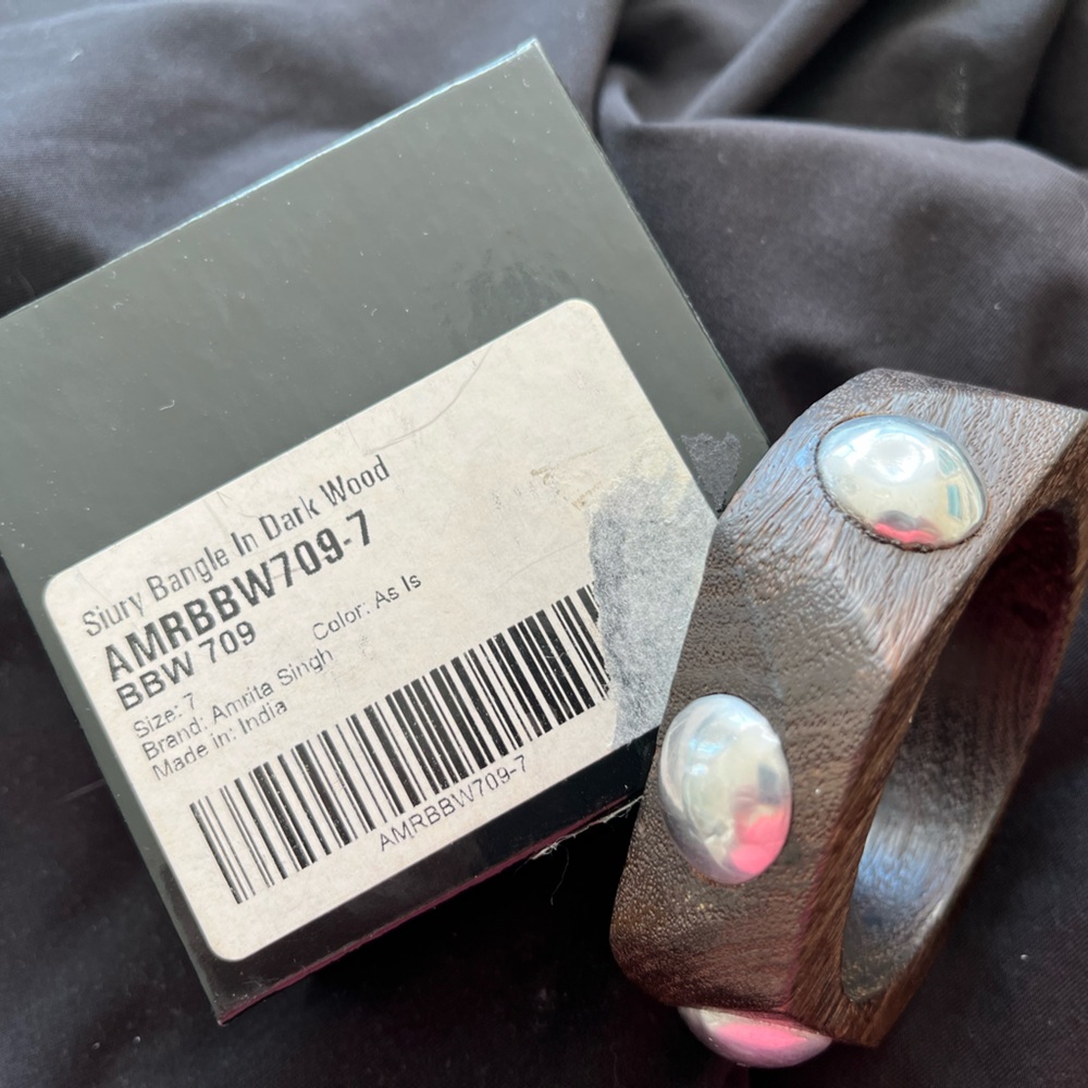Wooden Bangle by Amrita Singh